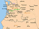 Kaart Koblenz
